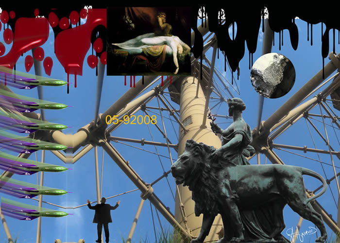 Digital Art Michael St Amand  Lost in the Infinite Possibility 2012