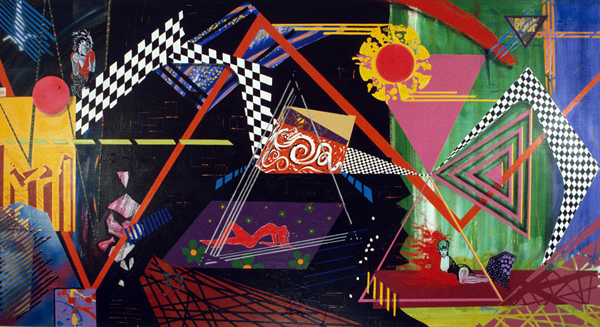 Cat Club (Life Series) Mixed Media On Canvas