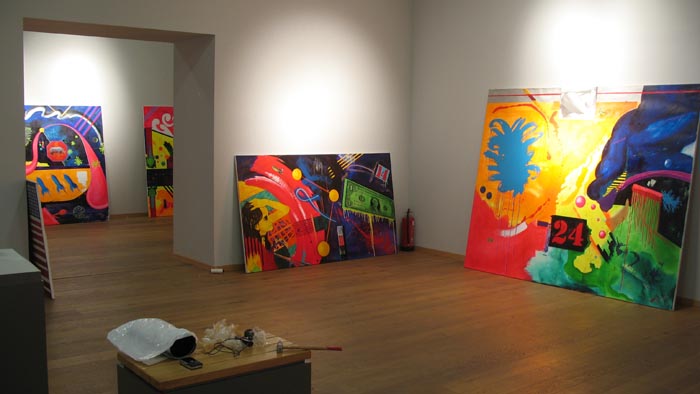 Michael St.Amand: Human Condition: Myths and Mayhem. Signagi, Georgia. 2013