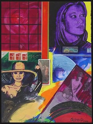 Neapolitan Variations  Mixed Media on Canvas