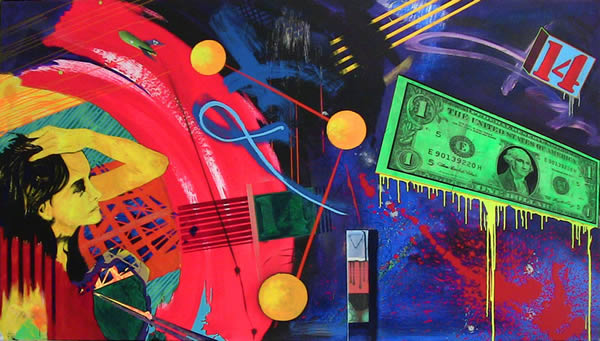 Michael St. Amand Mundata Sonata 14 Mixed Media On Canvas 2012